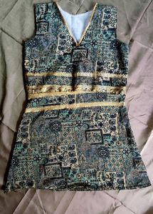 Handmade Dress With Work