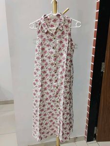 Floral Sleeveless Summer Dress