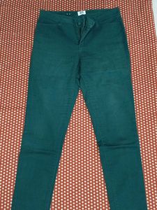 Green Slim Jeans