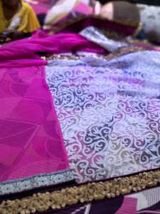 Double Colour Saree