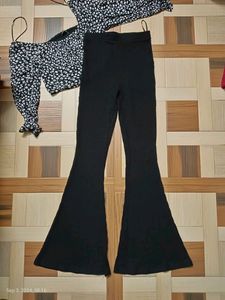 Shein Hot Flare Pants Bottom 🍒🎀