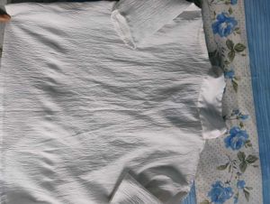 White Textured Shirt
