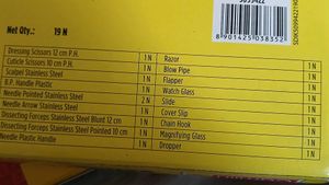 CAMLIN DISSECTION INSTRUMENTAL BOX