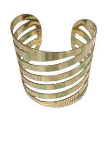 Gold Tone Statement Cuff Bracelet