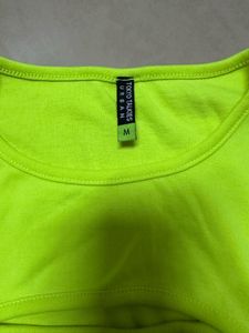 Neon Green Basic Tee
