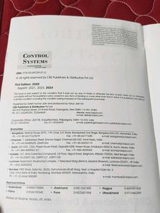 Control Systems for Anna University