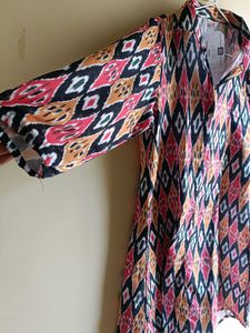 Multicolor Rajasthani Coord Set For Women-kurta