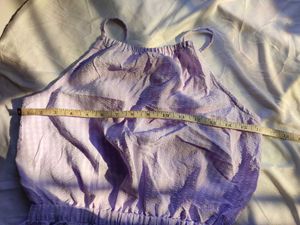H&amp;M Cute Lilac Cut Out Dress