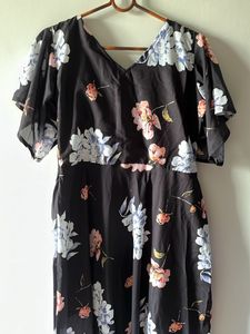 Black Floral Dress