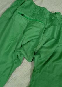 Green Embroidered Kurta Set