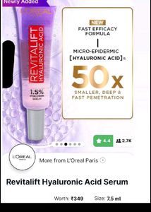 Mini Loreal Face Serum New Seal Pack