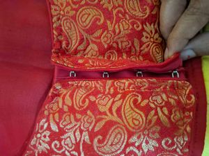 Bespoke Bridal Raw Silk Lehenga Bust 40 inch