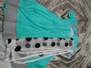 Chanderi Anarkali Dress