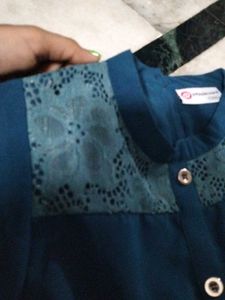 Elegant Navy Blue Dress
