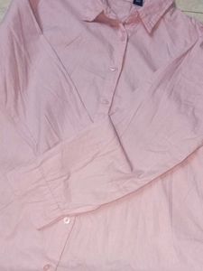 Pink Formal Shirt For Women ✨