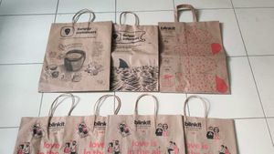 Reusable Grocery Bags (Set of 6) Paper Bag