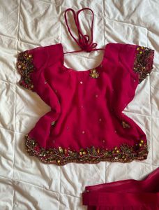 y2k Beaded Lehenga Choli