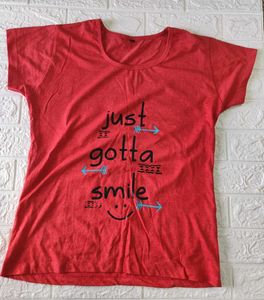 Red Graphic Tee
