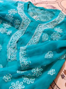 CHIKANKARI KURTI
