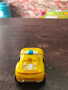 Cute Yellow Transforming Toy Car