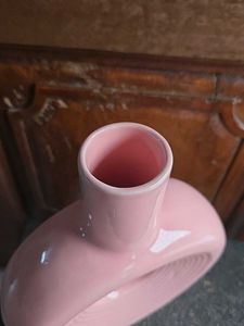 Pink Donut Vase Pure Ceramic