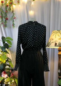 H&amp;M Polka Dot Blouse