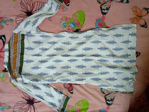 White Kurti
