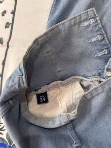 High-Waist Denim Jeans