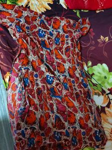 Patterned Casual Dress