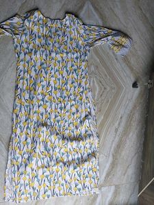 Floral Print Long Sleeve Dress