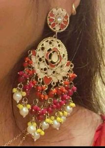 Long Traditional Earrings