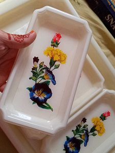 Plastic Trai Dry Fruit Guest Surving Food Kicthen