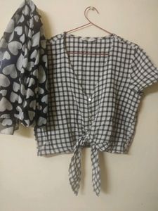 Cotton Blend Tie Up