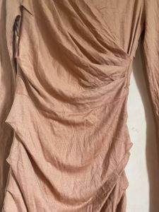 Nude Bodycon Dress