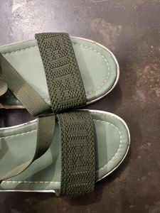 Olive Green Flats