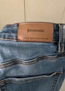 Stradivarius Regular High-waist Skinny Jeans