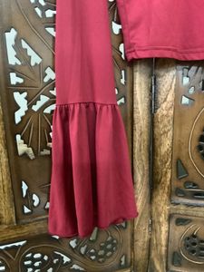 red blouse