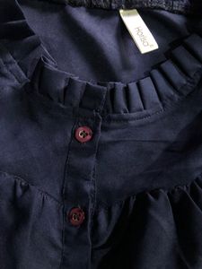 Very Cute Navy Blue Top For Women