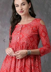 Anouk Bandhani Kurti