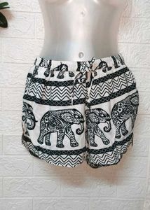 Size Small Elephant Print Shorts