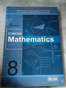 Concise Mathematics Class 8 Selina ICSE