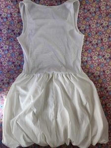 Draped A Line Dress