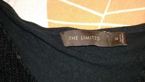 Black Sequined Sleeveless Top