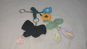Crochet Keychains - Handmade Charm! 3Combo Pack