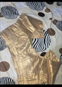 Golden Lehenga Choli Set