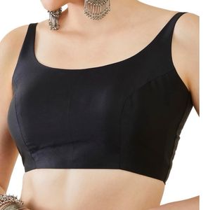 Net Saree With Padded Blouse