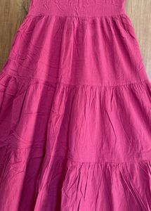 Pink Tiered Sundress