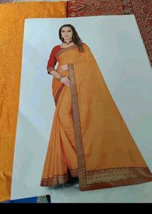 Brand New Yellow Saree