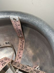Vintage Aluminium Cooking Pot with Lid