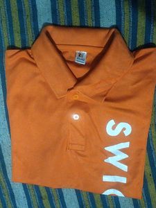 Swiggy Orange Polo Shirt-XL